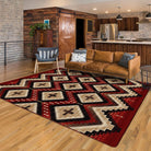 Fire Seeker Area Rug 8x11 made in the USA - Your Western Decor