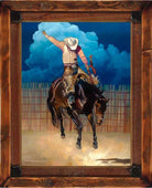 Firecracker Bronc Western Art by Colt Idol - Your Western Decor