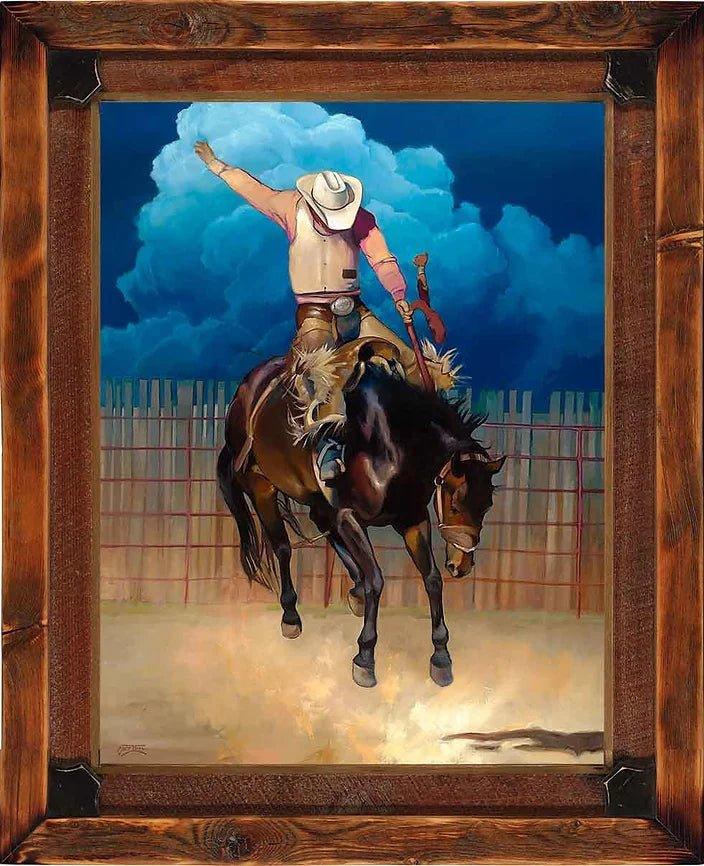 Firecracker Bronc Western Art by Colt Idol - Your Western Decor