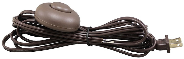 Brown Floor Lamp Foot Switch - Your Western Decor