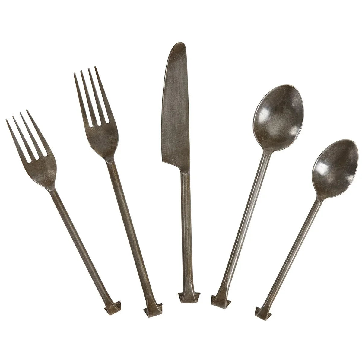 Your Western Decor Forged Iron Flatware