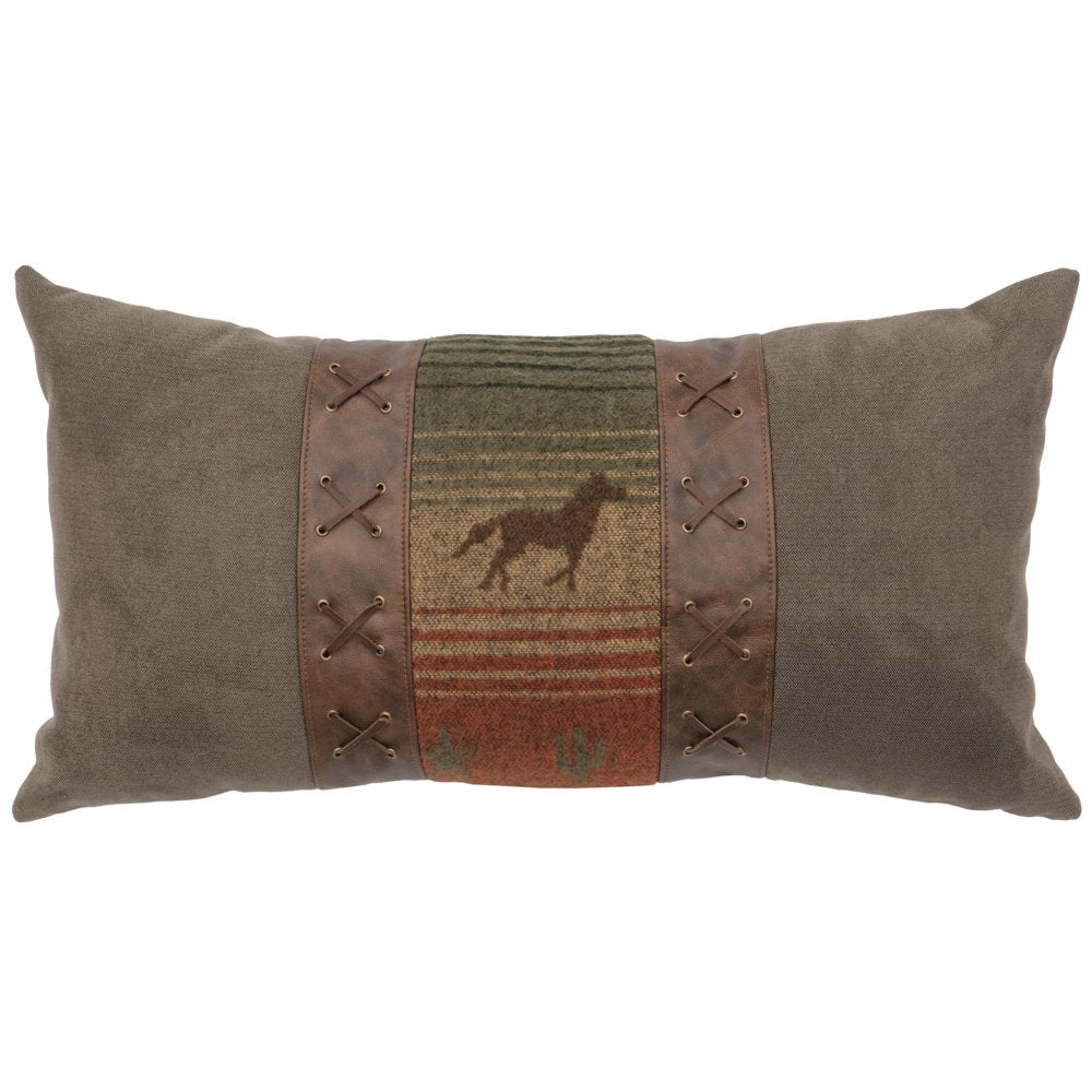 Galloping Trails Western Accent Pillow made in the USA - Your Western Decor