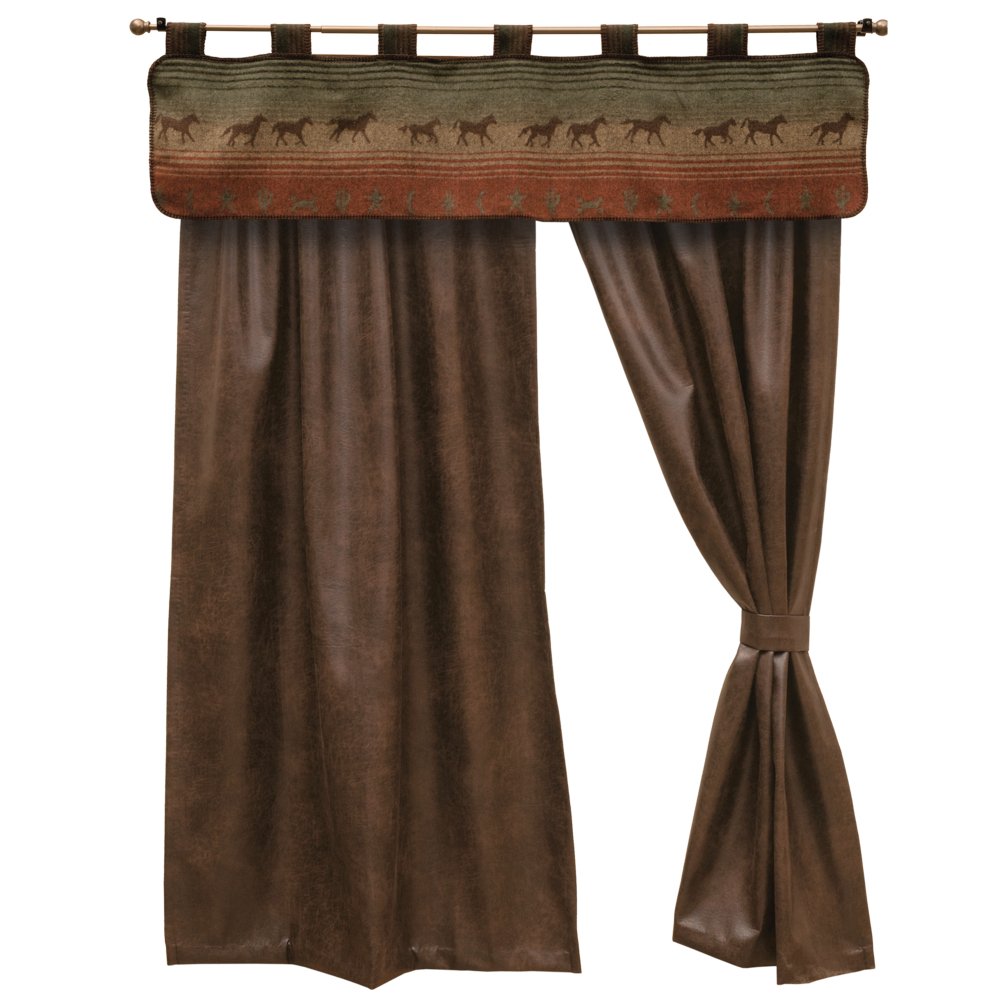 Galloping Trails Western Window Treatments made in the USA - Your Western Decor