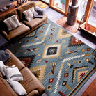 American Made Grand Lodge Horizon Grey Stone Rug - Your Western Decor