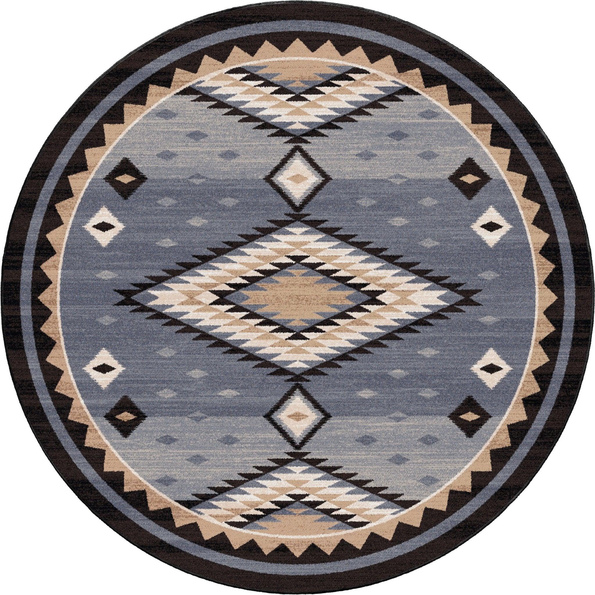 American made Grand Lodge Grey Gems Rugs - Your Western Decor