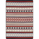 American made Grand Lodge Progression Rugs in Red, black, grey, beige, and off-white - Your Western Decor