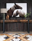 Haltered - Framed Horse Art on Canvas - Your Western Decor