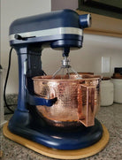 Hammered Copper KitchenAid Mixing Bowl - Your Western Decor