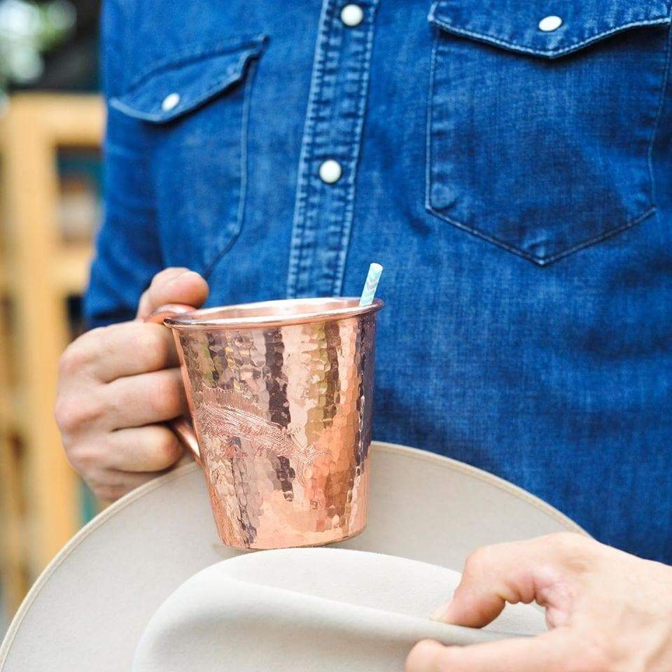 Hammered copper moscow mule mug. Your Western Decor