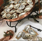 Round Hammered Copper Oyster Tray - Your Western Decor