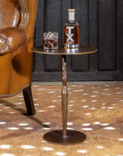 Hand Forged Iron Side Table - Your Western Decor