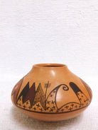 Handmade Butterfly Painted Hopi Pot made in the USA - Your Western Decor