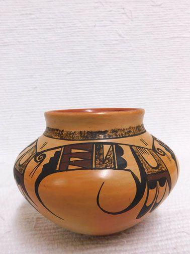 Traditional Handmade Hopi Pot by Potter White Swan - Your Western Decor