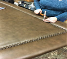 Custom handmade leather headboards made in the USA - Your Western Decor