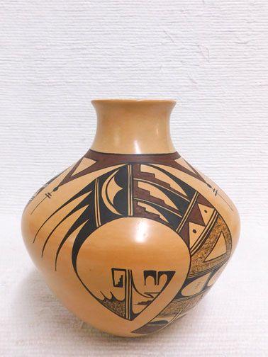 Handmade &. Painted Large Hopi Pot by potter White Swan - Your Western Decor