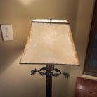 Handmade rawhide lamp shade made in the USA 
