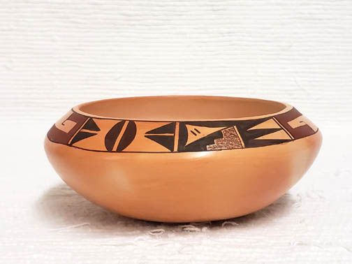 American made Handmade Traditional Hopi Bowl - Your Western Decor