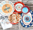 Happy Canyon Aztec Melamine Dishes - Your Western Decor