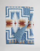 Harding Blues Pendleton Quilt Coverlet - Your Western Decor