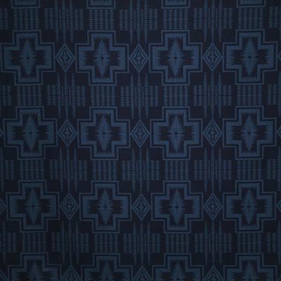 Pendleton Harding Indigo Southwest Fabric by Sunbrella - Your Western Decor