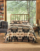 Harding Oxford Pendleton Blanket and shams made in the USA - Your Western Decor