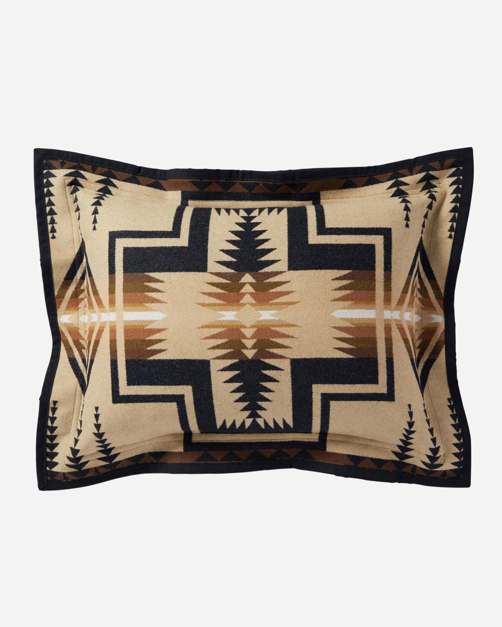 Harding Oxford Pendleton Pillow Sham reverse side - Your Western Decor