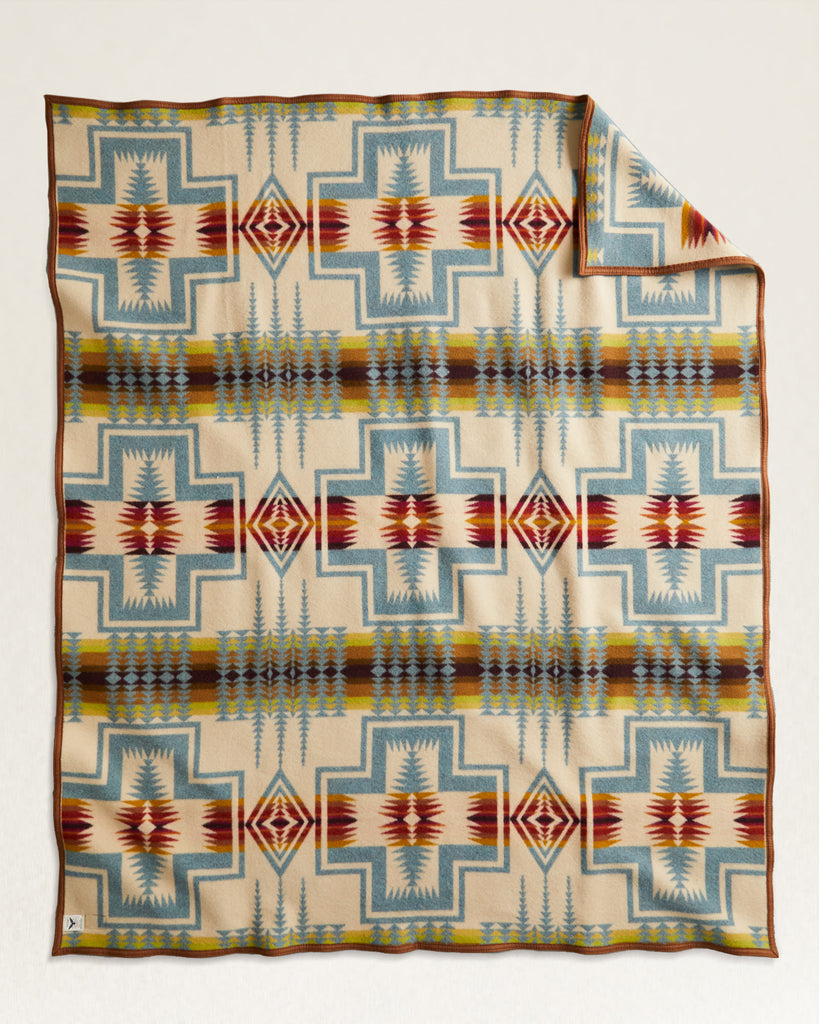 Harding Shale Pendleton Blanket made at Pendleton Woolen Mills Oregon - Your Western Decor