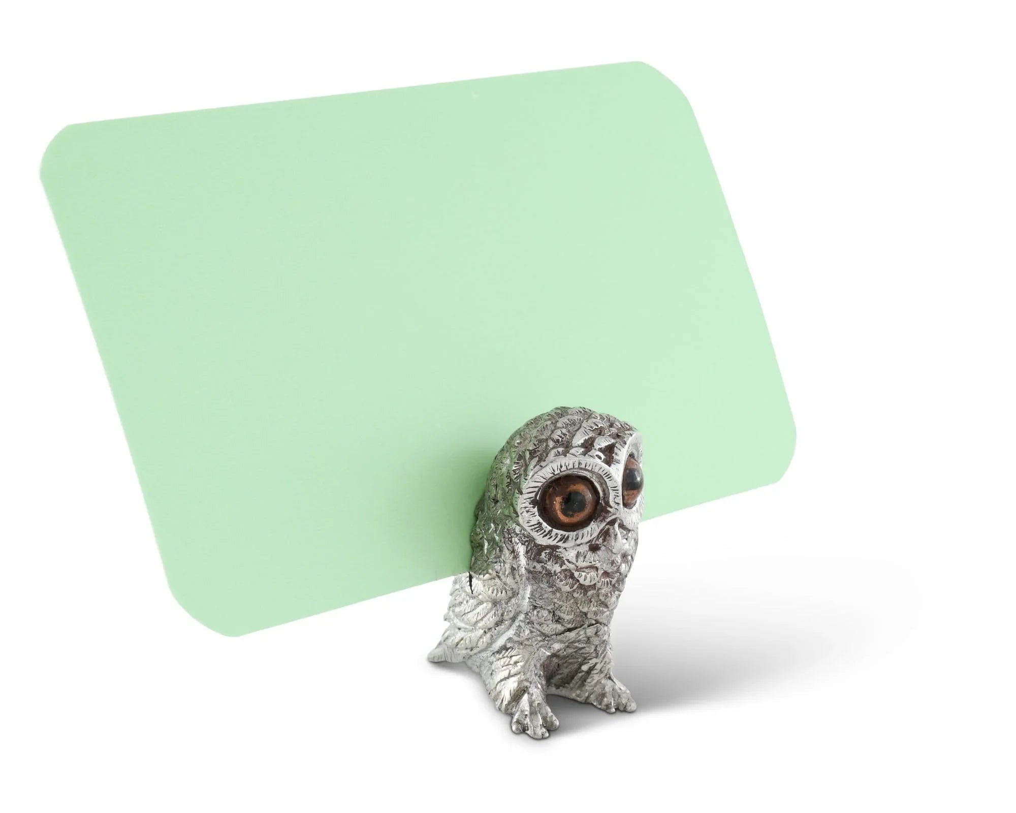Pewter Owl Place Card Holder - Your Western Decor