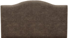 Dark mocha distressed faux leather headboard. Made in the USA. Your Western Decor