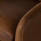 Brown Heirloom Sienna Leather Swivel Chair - Your Western Decor