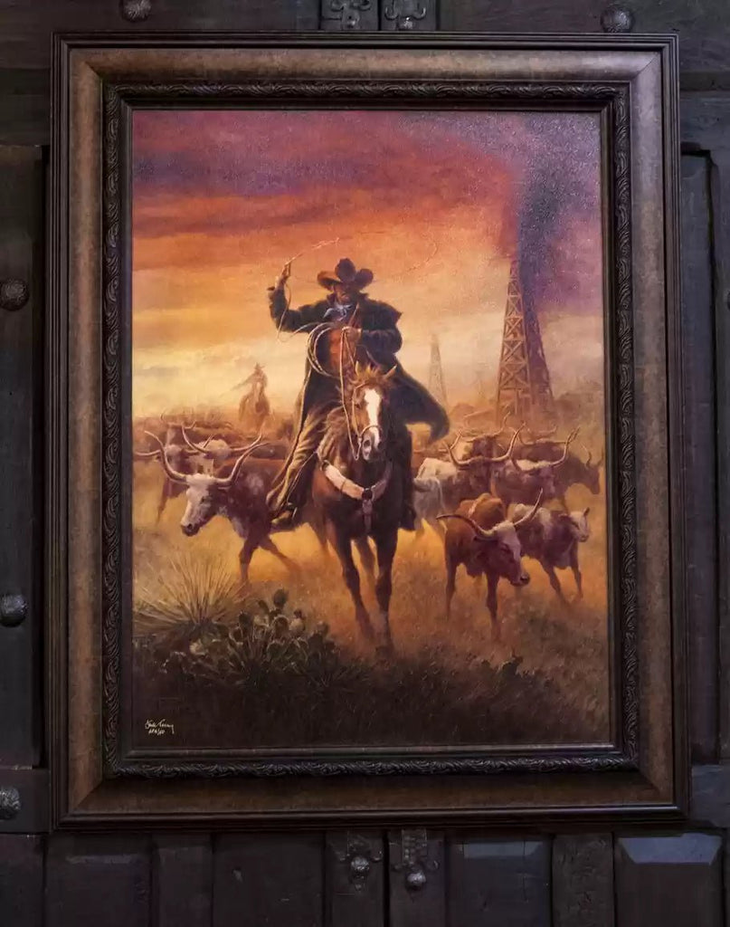 Heroes & Legends Western Art framed canvas by Jack Terry - Your Western Decor