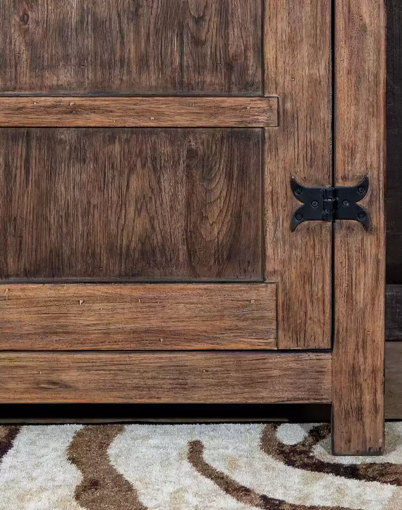 American Made Pecky Hickory Grande Armoire - Your Western Decor