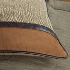 Highland lodge euro sham fabric detail - Your Western Decor