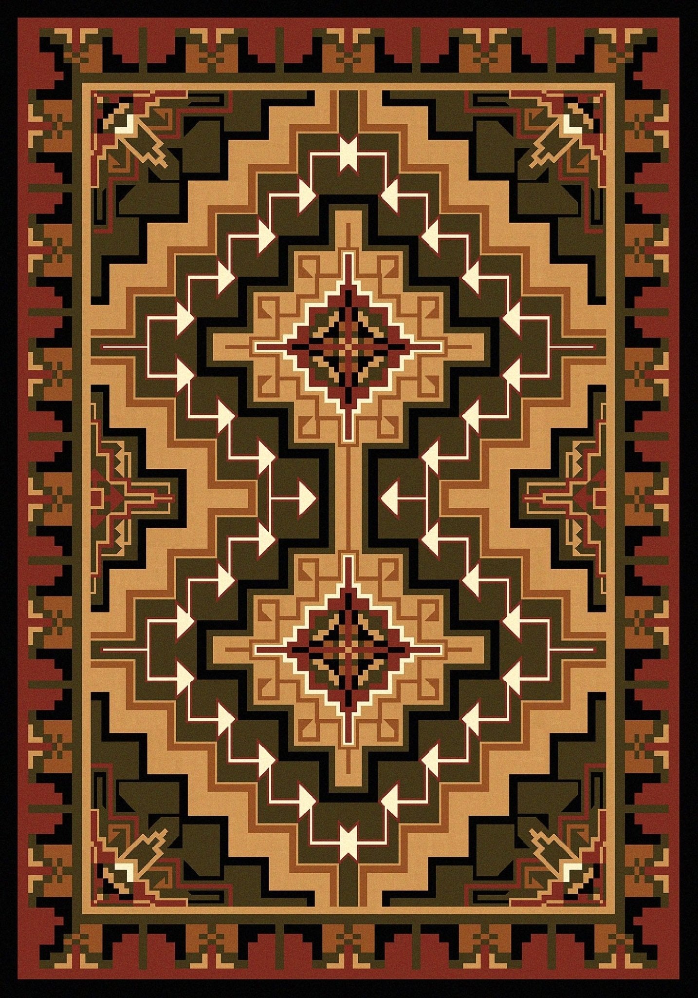 Hill Country Area Rugs made in the USA - Your Western Decor