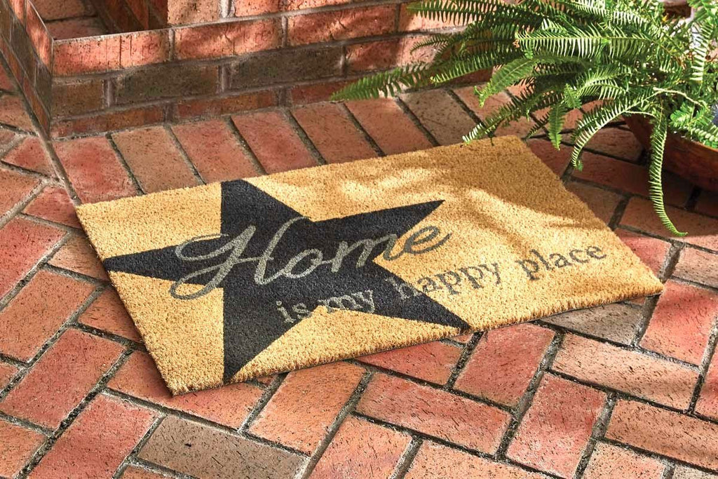 Happy Home Doormat - Outdoor Rugs - Your Western Decor
