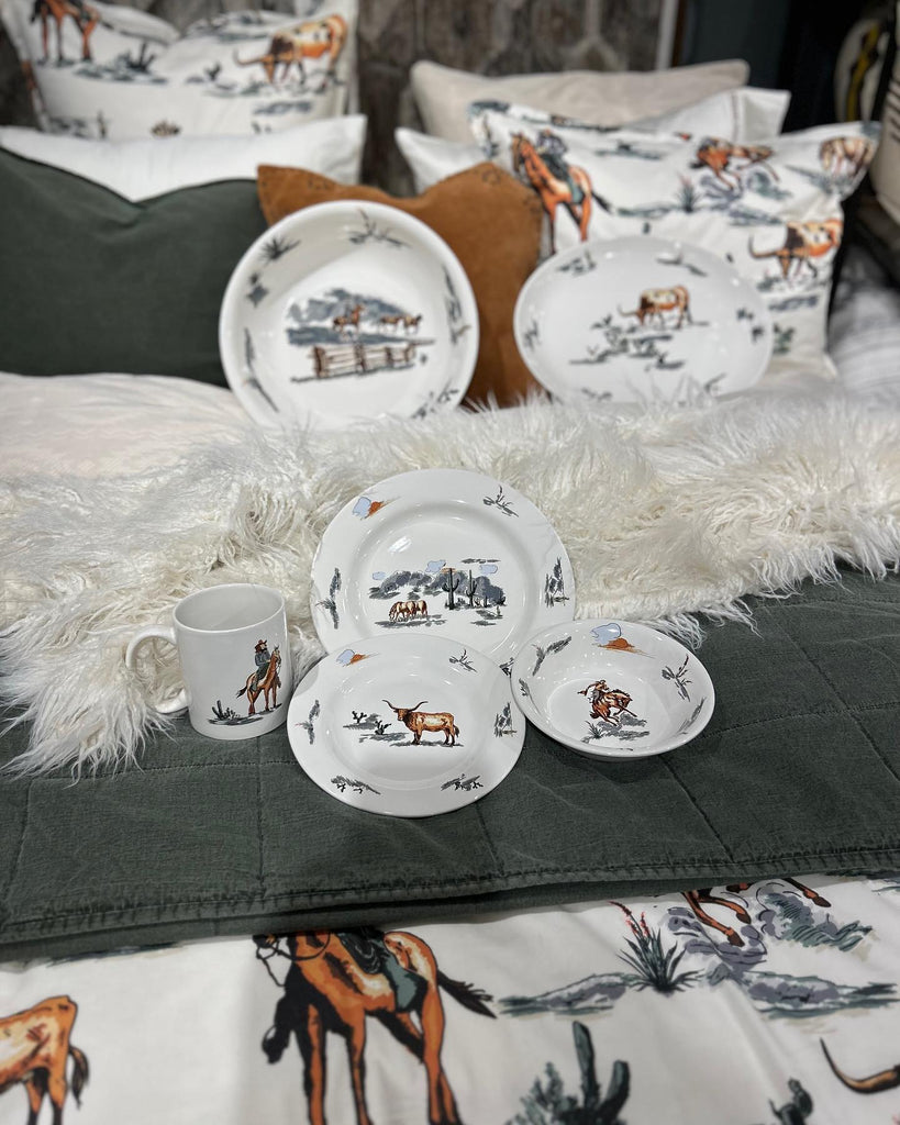 Home on the Range Western Tableware - Your Western Decor