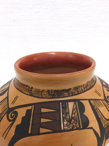Traditional Handmade Hopi Pot by Potter White Swan - Your Western Decor