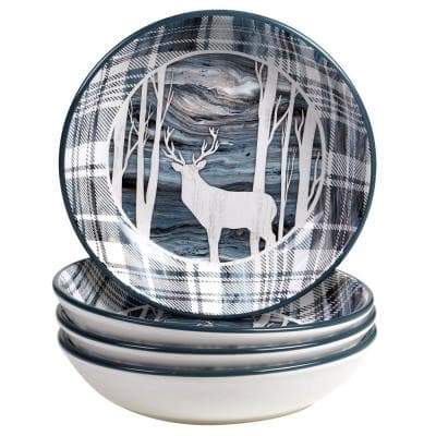 Lone Oak Lodge Soup or Pasta Bowls - Your Western Decor