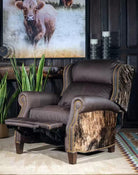 Jersey Western Leather Recliner made in the USA - Your Western Decor