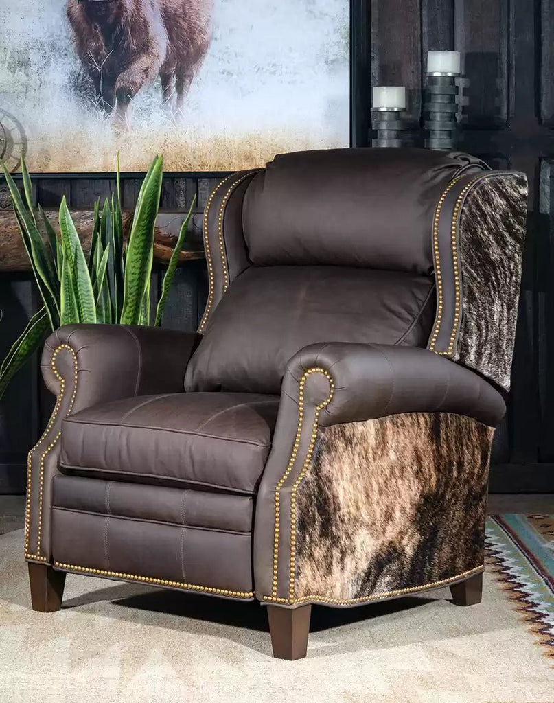 Jersey Western Leather Recliner American made furniture - Your Western Decor