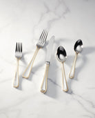 Jeweled Gold Flatware Set 5-pc - Your Western Decor