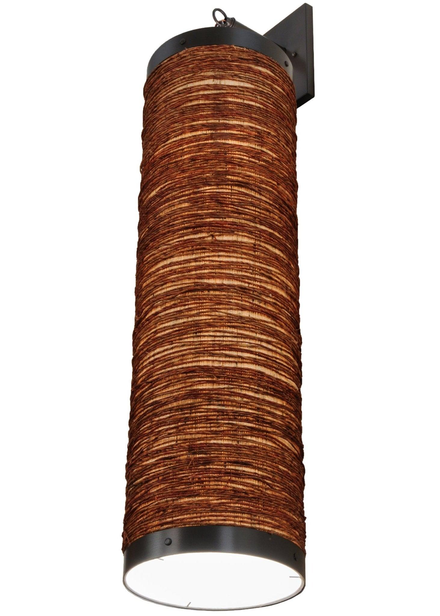 Jute Spun Wall Sconce made in the USA - Your Western Decor