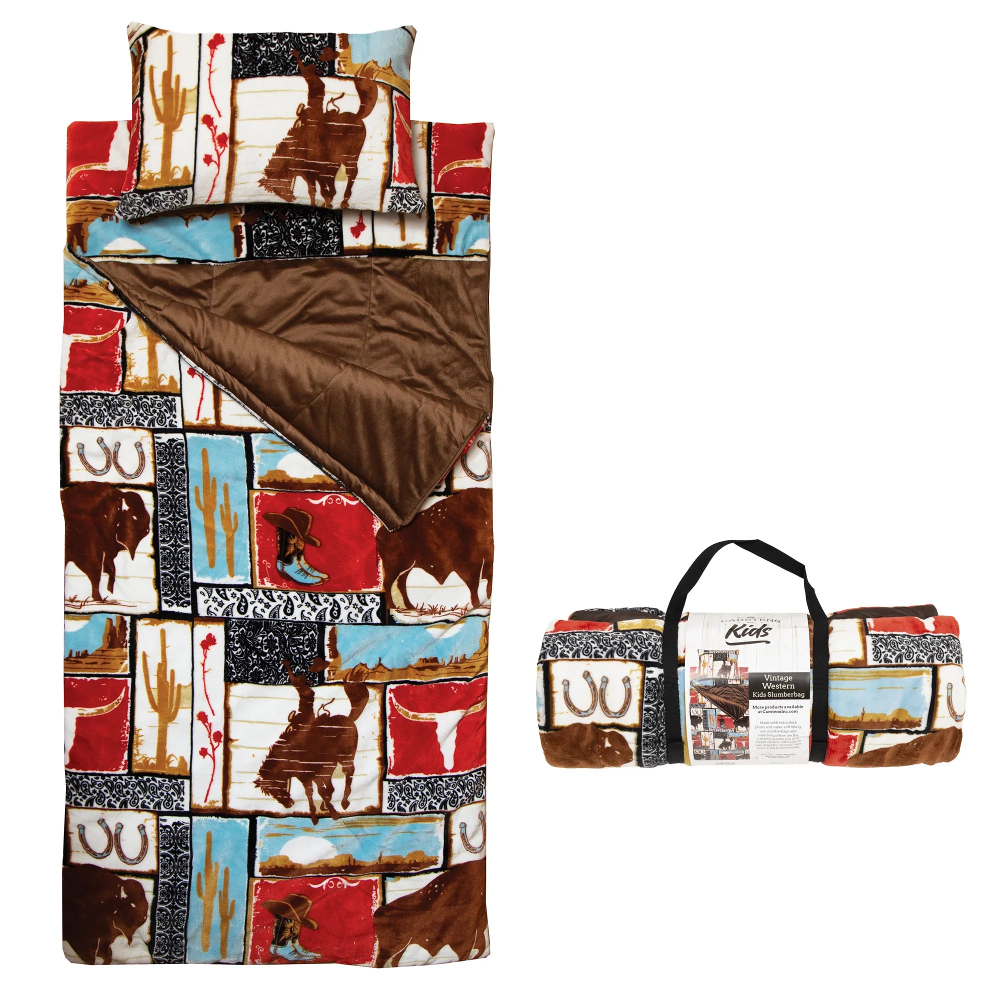 Kids Western Slumber Bag with western imagery - Your Western Decor