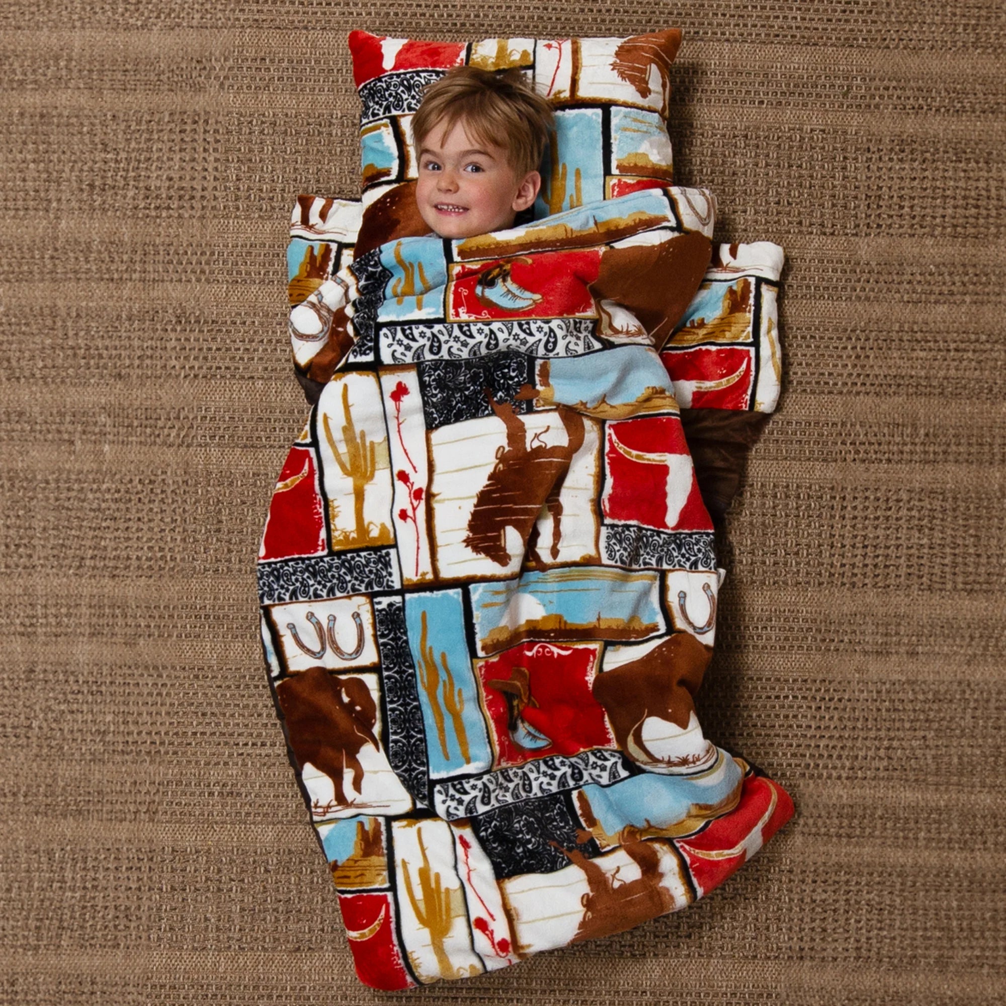 Kids Western Slumber Bag with western imagery - Your Western Decor