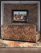 Lakota Fabric Southwestern Sofa 100% American Made - Your Western Decor