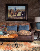 Lakota Fabric Southwestern Sofa 100% American Made - Your Western Decor