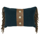 Lariat Concho & Fringe Pillow - Your Western Decor