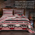 Layering quilt and bedding - Your Western Decor