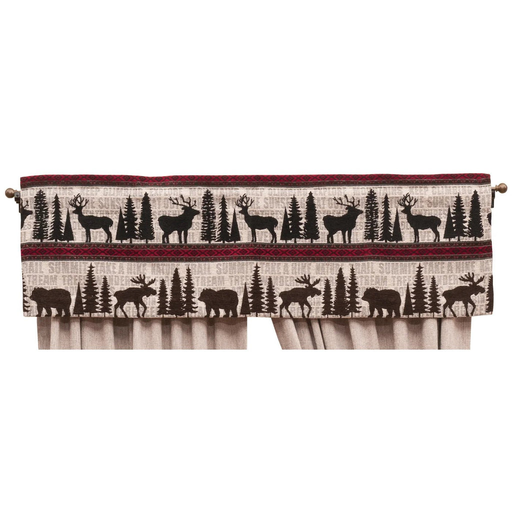 Lazy Lodge Valance made in the USA - Your Western Decor