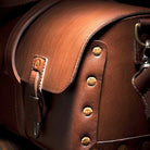 Luxury Handmade Dark Brown Leather Tradesman Bag - Your Western Decor